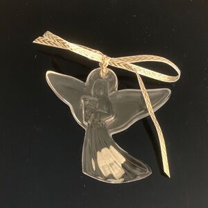 Waterford Crystal Angel with Gold Ribbon